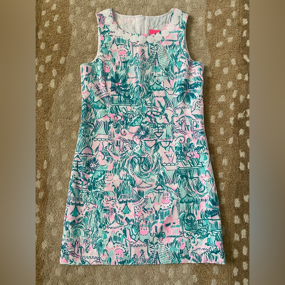 Lilly Pulitzer Shift Dress, Girls Size 14